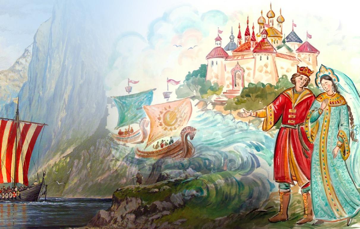По мотивам русских сказок