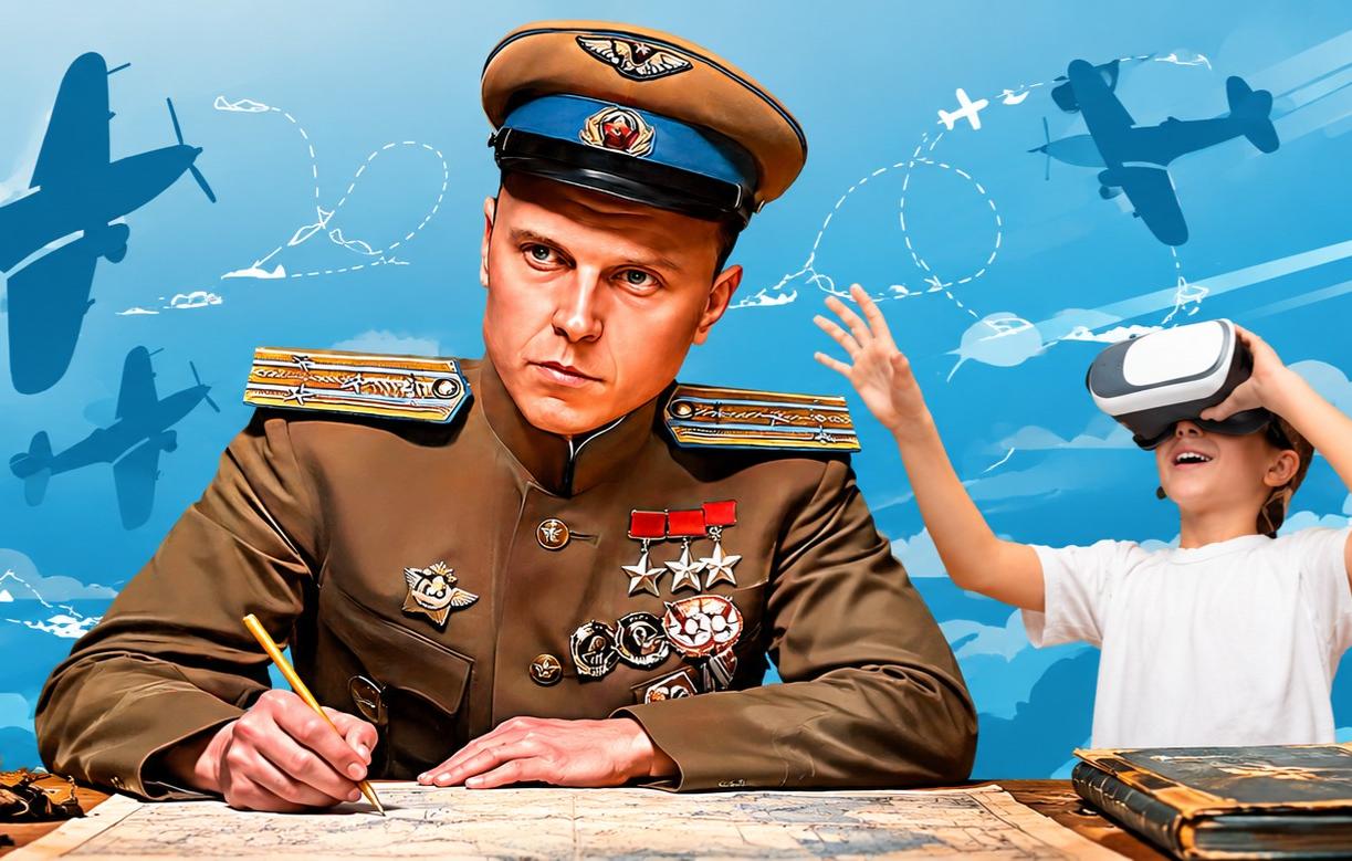 Герои отечества. Покрышкин