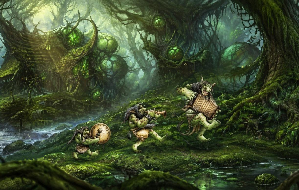 В пещере горного короля. Лебединое озеро. Полет шмеля. Марш Черномора